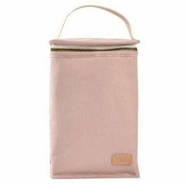 Beaba BEA3384349403133 Bolsa de comida para bebés isotérmica, rosa empolvado