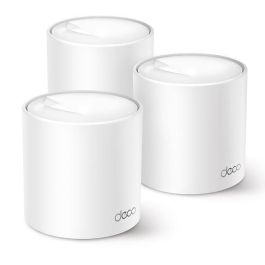 TP-Link Wi-Fi 6, AX3000, 2.4/5 GHz, 2×2 MU-MIMO, 3x 1G RJ-45, 12V, 110x110x114 mm, 3-pack