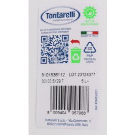 Cubo de Basura a Pedal Carolina 6L Blanco - Tontarelli (4 Unidades) Cubo de Basura a Pedal Carolina 6L Blanco - Tontarelli (4 Unidades)