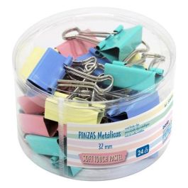 Dohe Pinzas Metálicas 32 mm Bote Expositor 24 C-Surtidos Pastel Precio: 3.69000027. SKU: B1ETDQZ2HH