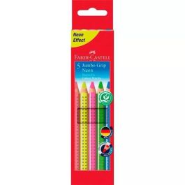 Faber Castell Lápices De Colores Jumbo Grip Neón Estuche 5 Unidades Precio: 6.50000021. SKU: B1FSXL88FA