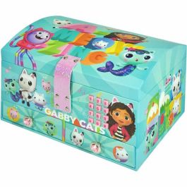 Kids Euroswan Joyero Secreto Musical Gabby's Dollhouse para Niños, con Sonido y Pilas Incluidas - Edad 3+