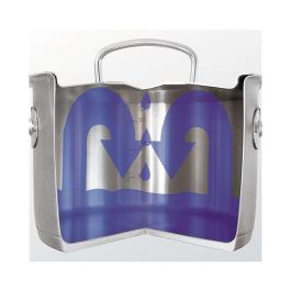 Fissler Profi Collection Cacerola 16 cm 2,1 L Acero Inoxidable con Tapa - 084-128-16-000 - Apta para Inducción, Gas y Lavavajillas