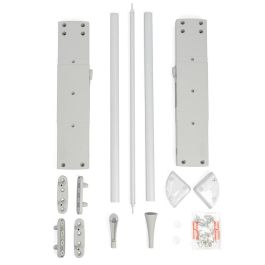 Perchero Servetto Abatible Para Armarios Modelo Super Pro. Sujeción Lateral Acabado Blanco Servetto (4 Unidades) Perchero Servetto Abatible Para Armarios Modelo Super Pro. Sujeción Lateral Acabado Blanco Servetto (4 Unidades)