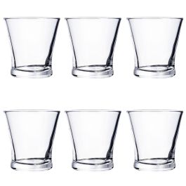 Quid Vaso Bajo Lucia 6 Piezas Vidrio Transparente 10 cL