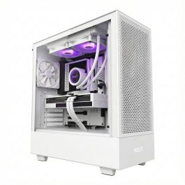 NZXT H5 Flow Midi Tower PC Blanco con Ventana Lateral y Filtro Anti-polvo. Soporta ATX, EATX, micro ATX, Mini-ITX. Máx. 16.5cm CPU cooler y 36.5cm GPU. Precio: 126.79000004. SKU: B16JJCDCDT