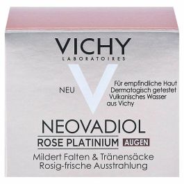 Vichy NEOVADIOL Rose Platinium Yeux - Contorno Ojos Antiedad Revitalizante para Piel Madura, Anti Ojeras y Bolsas, Crema 15ml