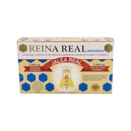 ROBIS Reina Real Defensas 20 Ampollas con Jalea Real, Própolis, Echinacea y Vitamina C para el Sistema Inmune Precio: 21.89. SKU: B17SHE6FK8