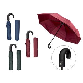 Paraguas Plegable Curvo Automático Arte Regal - 58 cm, 8 Varillas, Colores Surtidos (16 Unidades) Precio: 94.50000054. SKU: B1AEE3FY7Q