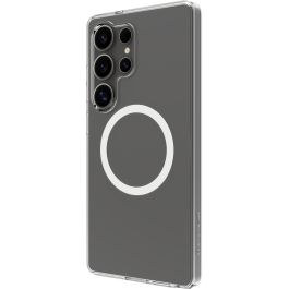 dbramante 1928 QI2 Funda para Samsung Galaxy S25 Ultra Transparente Carga Inalámbrica