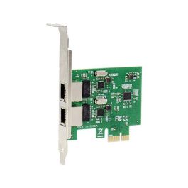 MicroConnect Tarjeta de Red Ethernet Gigabit PCI-E 8111F Doble Puerto RJ45 10/100/1000 Mbps