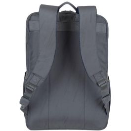 Rivacase Alpendorf 7569 Mochila urbana para portátil 17.3" gris de poliéster reciclado, resistente al agua