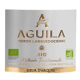 Aguila Crémant de Limoux - Vino blanco de Languedoc-Rosellón - Ecológico