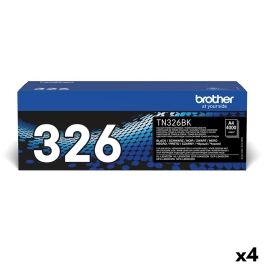 Tóner Brother TN326BK Negro (4 Unidades)