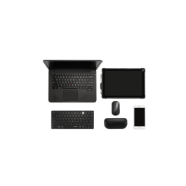 Teclado Kensington Compact Inalambrico Dual Negro