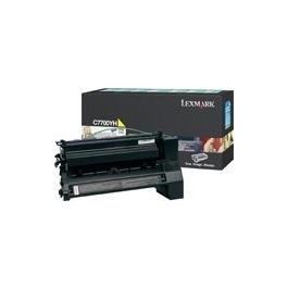 LEXMARK C-770/772 Cartucho Amarillo Alto Rendimiento Retornable Precio: 327.88999991. SKU: B1K44362EQ