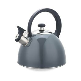 Tetera Feel Maestro MR-1302-GREY Negro Gris Acero Inoxidable 2,5 L Tetera Feel Maestro MR-1302-GREY Negro Gris Acero Inoxidable 2,5 L