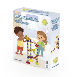 Tachan Pista Laberinto de Bolas 54 Piezas Set de Construcción Infantil, Monta y Juega con Molinetes y Palancas, Edad +3 años Precio: 15.49999957. SKU: B1G9V2F98L