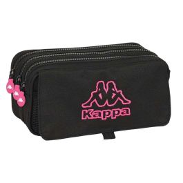 Portatodo Triple Kappa Black and pink Negro (21,5 x 10 x 8 cm) Precio: 8.88999947. SKU: S4308296