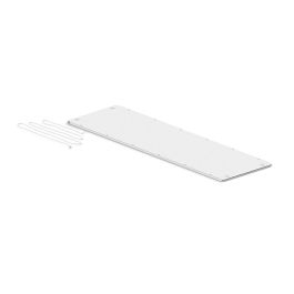 HERRAJES ALK Lámpara LED Tempe 15W 1000LM, Luz Blanca Fría 6500K para Armario. Cuerpo Aluminio, Pantalla Policarbonato.