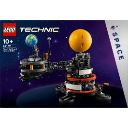 LEGO Technic 42179 Planeta Tierra y Luna en Órbita, Detallado Modelo del Sistema Solar para Construir, Set de Juguete Educativo de Ciencia Espacial