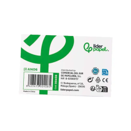 Liderpapel Anilla Bisagra Niquelada Metálica Diámetro 20 mm Caja 20 Unidades