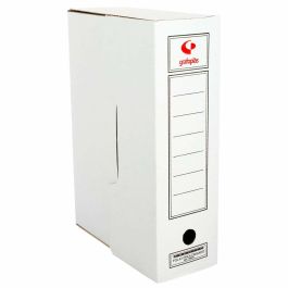 Grafoplás Caja Archivo Definitivo Folio Prolongado Cartón Microcanal Blanco - Pack 50 Unidades Precio: 42.50000007. SKU: S8408824