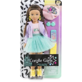 Corolle Muñeca Luna Fashion Week Paris 28 cm COR1697548024912 con 4 accesorios, aroma a vainilla, a partir de 4 años Precio: 29.49999965. SKU: B16TWB2GC5