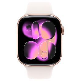 Apple Watch S11 Aluminium Cellular 46mm Rosegold (Sportarmband blassrosa) S/M Reloj Inteligente