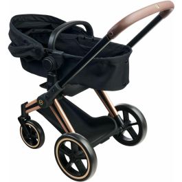 COROLLE COR4063013141876 Cochecito Cybex 3 en 1 Negro para muñecas bebé de 36 y 42 cm - a partir de 3 años