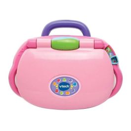VTech Baby Lumi Ordi Des Tout-Petits Rose - Computadora para Niños Interactiva con 9 Teclas - 12-36 Meses