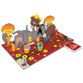 Exploding Kittens - Juego de Tablero 3D Interactivo, Estrategia y Habilidad, para 2-6 Jugadores desde 7 Años, Edición Español