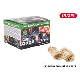 Algon BBQ Lana de Madera para Encender Fuego, 20 Piezas, Dimensiones: 14.4 x 12.8 x 9.8 cm (18 Unidades) Precio: 49.89999949. SKU: B16WJ2Q4LK