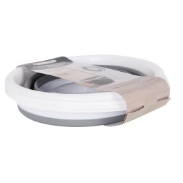 Confortime Cubo Plegable de Plástico 5 Litros (6 Unidades)