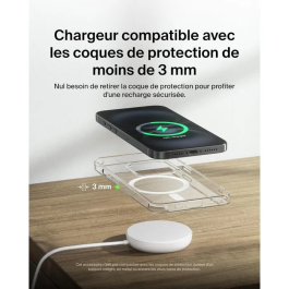 Belkin Base de Carga USB-C 15 W Blanco - AACAZ65842