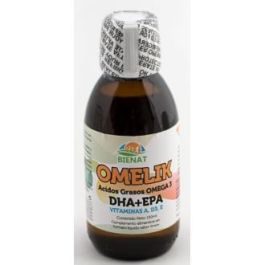 Bienat Omelik Suplemento Vitamínico Omega 3 DHA EPA Vitaminas A E D para Niños Sabor Limón 150ml Precio: 25.6899995. SKU: B13KM6Q2QD