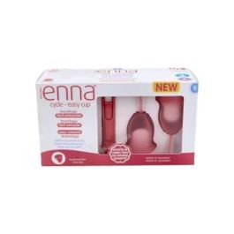 Enna Cycle Copa Menstrual Easy (S) 2Copas+Caja Ester+Apl - Silicona Grado Médico, Fácil Extracción, Talla S Precio: 45.78999984. SKU: B1CFBCKJ9J