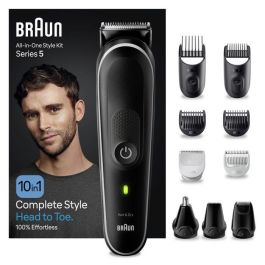 Recortadora todo en uno - BRAUN - Serie 5 MGK5440 - 10 en 1 - Kit para barba, cabello, afeitado corporal y más Precio: 89.49999982. SKU: B18ST2J8JH