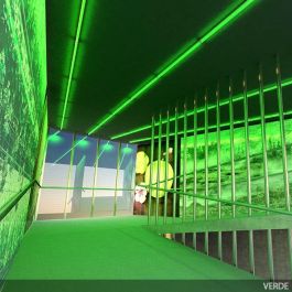 Tubo LED T8 18W 1.500Lm 120cm Difusor Opal Verde 40.000H Alta Eficiencia para Uso Continuo Profesional [HO-T8-1200-18W-G-O]