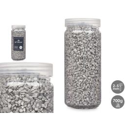 Bote Piedra Metalizada 2-5 mm, 700 g, Plata - Giftdecor (12 Unidades) Precio: 18.49999976. SKU: B1CRQJBWP6