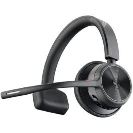 Poly 77Y93AA Auricular Inalámbrico Voyager 4310 Microsoft Teams con Micrófono, Adaptador BT700, Base de Carga, Monoaural, Negro Poly 77Y93AA Auricular Inalámbrico Voyager 4310 Microsoft Teams con Micrófono, Adaptador BT700, Base de Carga, Monoaural, Negro