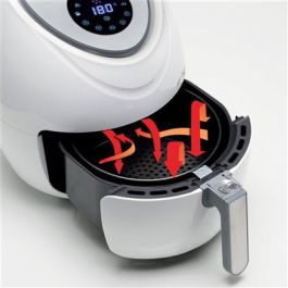Ariete 4618/03 Freidora de Aire XXL Blanca con Pantalla LCD Táctil y 7 Programas