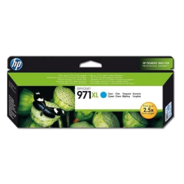 HP Cartucho de Tinta Original 971XL Alta Capacidad Cian 6600 Páginas Precio: 136.98999996. SKU: S8409918