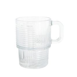 LAV Set 6 Vasos con Asa 270 cc Modelo Helen Medidas 10x7.3x10 cm (8 Cajas)