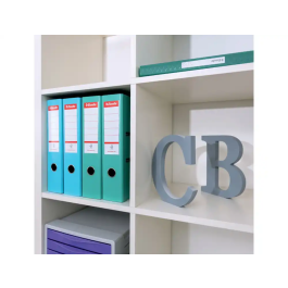 Esselte Archivador de palanca Colour Breeze N 1 Polipropileno DIN A4 Lomo 75 mm Color Verde