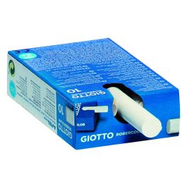 Giotto Robercolor Tizas Antipolvo Blanco Caja 10 Ud