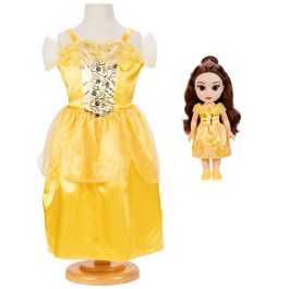 JAKKS PACIFIC Muñeca Bella La Bella y la Bestia Disney 38cm + Disfraz (4-7 años)