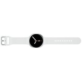 Samsung Galaxy Watch8 40 mm Wi-Fi Smartwatch Plata Blanco con AMOLED, GPS, 32 GB, Monitor de Frecuencia Cardiaca