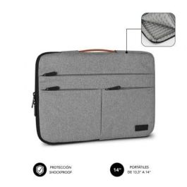 Funda Subblim Air Padding 360 Sleeve para Portátiles hasta 14"/ Gris Claro Precio: 18.79000046. SKU: B14HPEXCFX