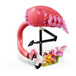 Lego Creator Juego de Construcción Flamenco Rosa Fauna Salvaje. Kit de Ladrillos para Recrear y Exhibir Animales, Edad 8+ Años